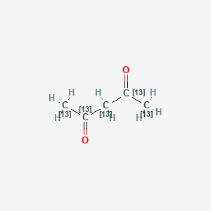 (1,2,3,4,5-13C5)pentane-2,4-dione