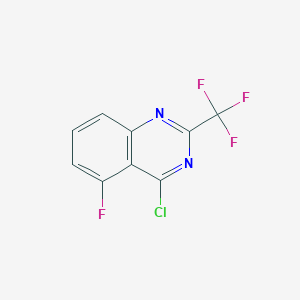 4-Chloro-5-fluoro-2-(trifluoromethyl)quinazoline