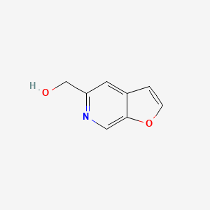 molecular formula C8H7NO2 B1343845 呋喃并[2,3-c]吡啶-5-基甲醇 CAS No. 478148-60-6