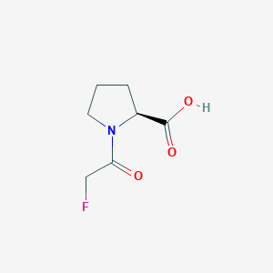 (S)-1-(2-Fluoroacetyl)pyrrolidine-2-carboxylic acid