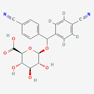 Letrozole-D4 carbinol Glucuronide