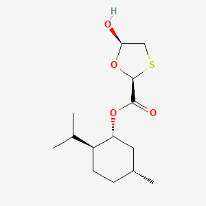 (1R,2S,5R)-2-Isopropyl-5-methylcyclohexyl(2S,5R)-5-hydroxy-1,3-oxathiolane-2-carboxylate