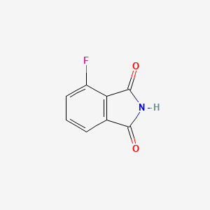 molecular formula C8H4FNO2 B1343861 4-Fluoroisoindoline-1,3-dione CAS No. 51108-29-3