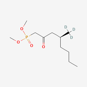 Dimethyl (4S)-4-Methyl-(2-oxooctyl)phosphonate-d3