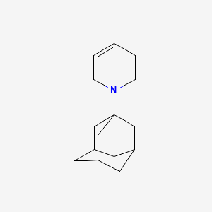 molecular formula C15H23N B13438672 1-(Adamantan-1-yl)-1,2,3,6-tetrahydropyridine 