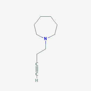 1-(But-3-yn-1-yl)azepane