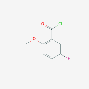 molecular formula C8H6ClFO2 B1343872 5-氟-2-甲氧基苯甲酰氯 CAS No. 704-03-0