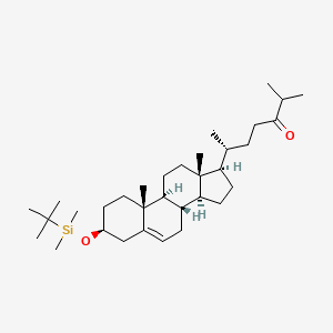 (3beta)-3-[[(1,1-Dimethylethyl)dimethylsilyl]oxy]-cholest-5-en-24-one