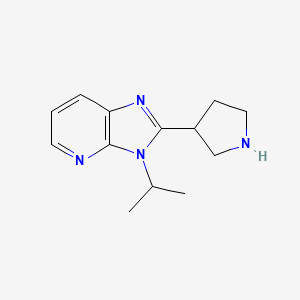 3-isopropyl-2-(pyrrolidin-3-yl)-3H-imidazo[4,5-b]pyridine