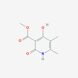 methyl 4-hydroxy-5,6-dimethyl-2-oxo-1H-pyridine-3-carboxylate