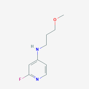 2-fluoro-N-(3-methoxypropyl)pyridin-4-amine