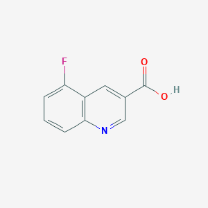 molecular formula C10H6FNO2 B1343888 5-Fluoroquinoline-3-carboxylic acid CAS No. 1416439-57-0