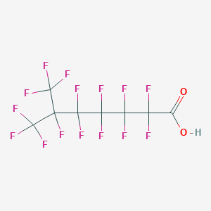 2,2,3,3,4,4,5,5,6,7,7,7-Dodecafluoro-6-(trifluoromethyl)heptanoic acid