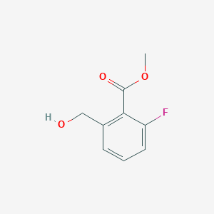 Methyl 2-fluoro-6-(hydroxymethyl)benzoate