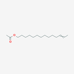 molecular formula C16H30O2 B013439 (E)-Tetradec-12-enyl acetate CAS No. 35153-21-0