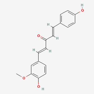 (1E,4E)-1-(4-Hydroxy-3-methoxyphenyl)-5-(4-hydroxyphenyl)-1,4-pentadien-3-one