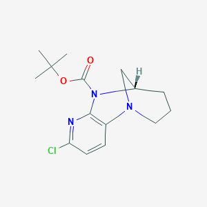 (9S)-tert-Butyl 2-chloro-8,9-dihydro-6H-5,9-methanopyrido[2,3-b][1,4]diazocine-10(7H)-carboxylate