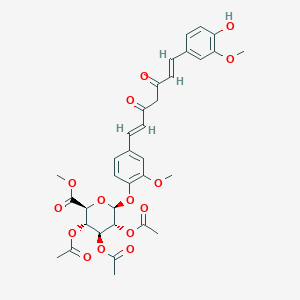 Curcumin b-D-Glucuronide Triacetate Methyl Ester