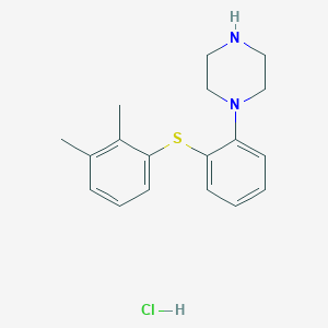 4-Desmethyl 3-Methyl Vortioxetine Hydrochloride