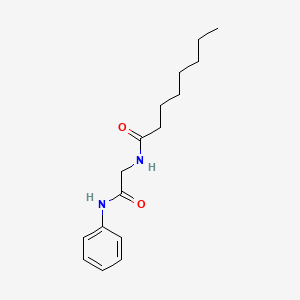 N-(2-Oxo-2-(phenylamino)ethyl)octanamide