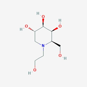 (2R,3S,4R,5S)-1-(2-Hydroxyethyl)-2-(hydroxymethyl)piperidine-3,4,5-triol