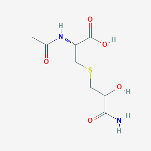 N-Acetyl-S-(2-carbamoyl-2-hydroxyethyl)cysteine