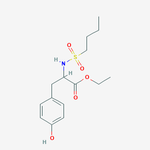 N-(butylsulfonyl)-L-tyrosine,ethyl ester