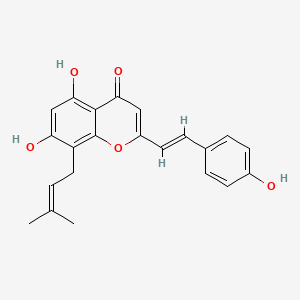 molecular formula C22H20O5 B13439346 Platachromone B 