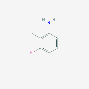 molecular formula C8H10FN B1343935 3-氟-2,4-二甲基苯胺 CAS No. 948294-18-6