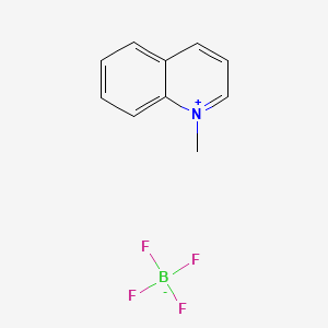 molecular formula C10H10BF4N B13439471 1-Methylquinolinium tetrafluoroborate CAS No. 14729-72-7