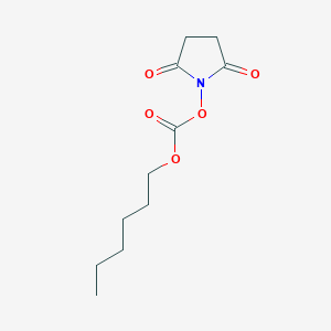 2,5-Dioxopyrrolidin-1-yl hexyl Carbonate