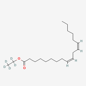 molecular formula C20H36O2 B13439569 Ethyl Linoleate-d5 