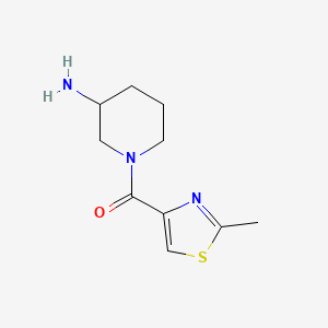 (3-Aminopiperidin-1-yl)(2-methylthiazol-4-yl)methanone