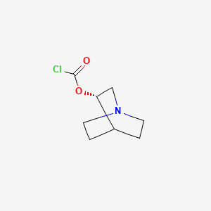 (3S)-1-Azabicyclo[2.2.2]octan-3-carbonochloridate