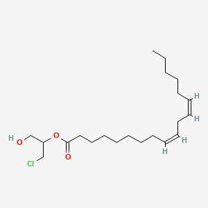 molecular formula C21H37ClO3 B13439635 (1-chloro-3-hydroxypropan-2-yl) (9Z,12Z)-octadeca-9,12-dienoate 