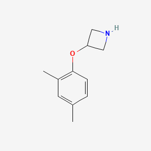 molecular formula C11H15NO B1343966 3-(2,4-Dimethylphenoxy)azetidine CAS No. 954223-20-2