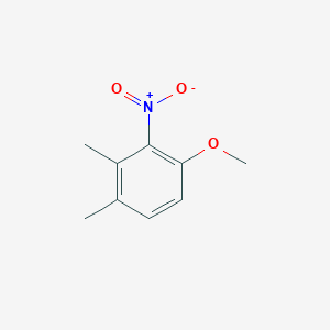 molecular formula C9H11NO3 B13439677 1-Methoxy-3,4-dimethyl-2-nitrobenzene 