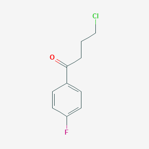 molecular formula C10H10ClFO B134399 4-氯-4'-氟丁酮 CAS No. 3874-54-2
