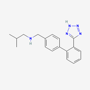 N-(2-Methylpropyl)-2'-(2H-tetrazol-5-yl)[1,1'-biphenyl]-4-methanamine