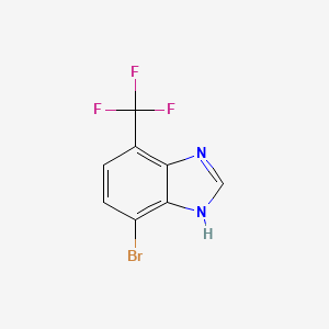 4-Bromo-7-(trifluoromethyl)-1H-benzimidazole