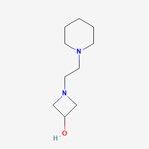 1-(2-(Piperidin-1-yl)ethyl)azetidin-3-ol