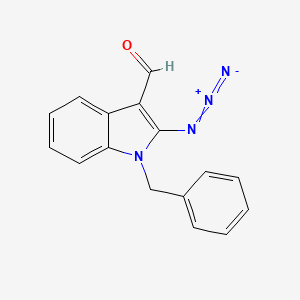 2-azido-1-benzyl-1H-indole-3-carbaldehyde