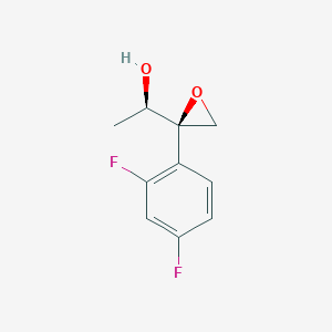 (1R)-1-[(2R)-2-(2,4-difluorophenyl)-2-oxiranyl]ethanol