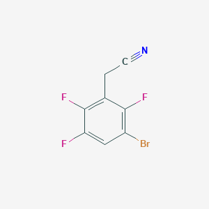 3-Bromo-2,5,6-trifluorophenylacetonitrile