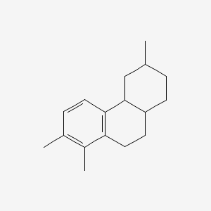 1,2,3,4,4a,9,10,10a-Octahydro-3,7,8-trimethyl-phenanthrene