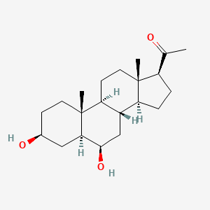 (3beta,5alpha,6beta)-3,6-Dihydroxy-pregnan-20-one