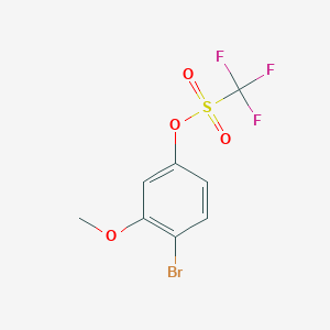 (4-Bromo-3-methoxyphenyl) trifluoromethanesulfonate