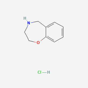 molecular formula C9H12ClNO B1344041 2,3,4,5-四氢-1,4-苯并恶嗪盐酸盐 CAS No. 21767-41-9