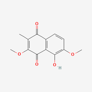 5-Hydroxy-3,6-dimethoxy-2-methyl-1,4-naphthoquinone