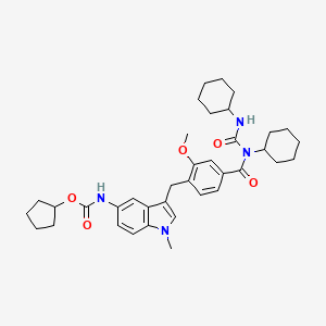 molecular formula C37H48N4O5 B13440556 Zafirlukast Impurity G 